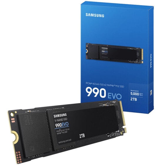 Samsung 990 EVO Series NVMe SSD, PCIe 4.0 M.2 Typ 2280 - 2 TB