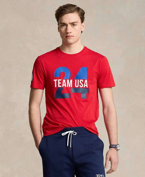 Men's Team USA Custom Slim-Fit Team Graphic T-Shirt