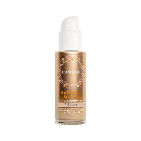 Lumene Natural Glow Fluid Foundation SPF20 Тональный крем с эффектом сияния