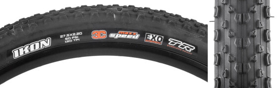 Maxxis Ikon Tire - 27.5 x 2.2, Tubeless, Folding, Black, 3C Maxx Speed, EXO