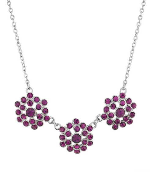 2028 silver-Tone Collar Necklace