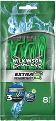 Wilkinson WILKINSON EXTRA3 SENSITIVE 8 SZT. MASZYNKA DO GOLENIA