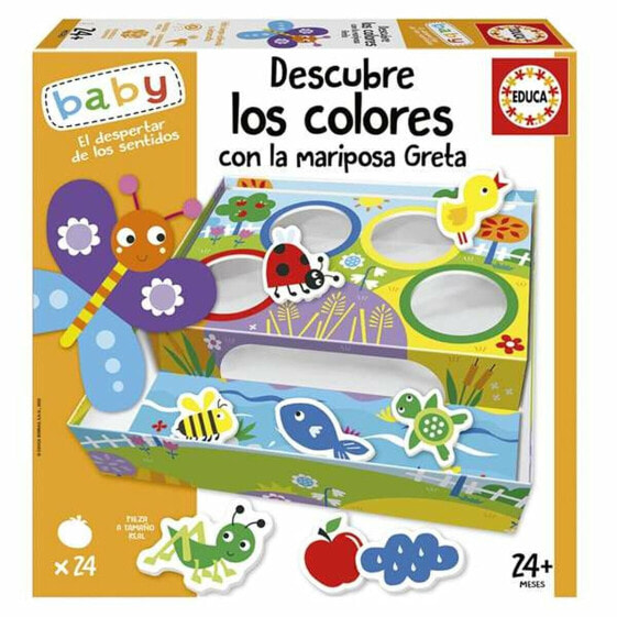 Образовательный набор Educa Descubre los Colores con La Mariposa Greta (ES)
