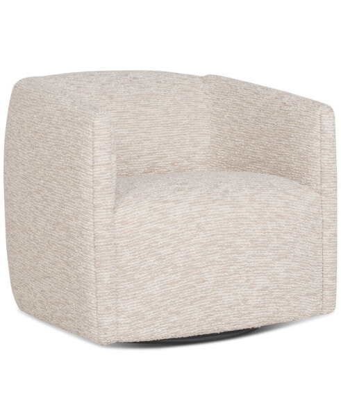 Dawkins 31" Aline Fabric Swivel Chair, Created for Macy's