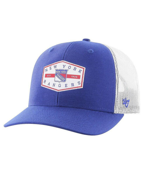 Men's Blue New York Rangers Convoy Trucker Adjustable Hat