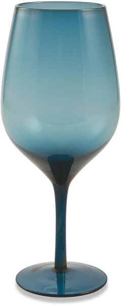 Villa D'Este Home Tivoli Happyhour 2197359 Set of 6 Glasses Blue Glass