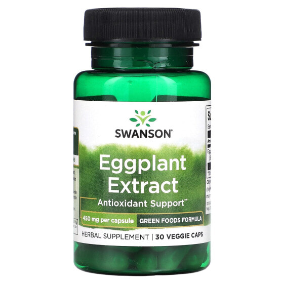 Eggplant Extract , 450 mg , 30 Veggie Caps