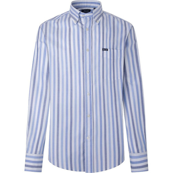 FAÇONNABLE Awning Oxford Long Sleeve Shirt