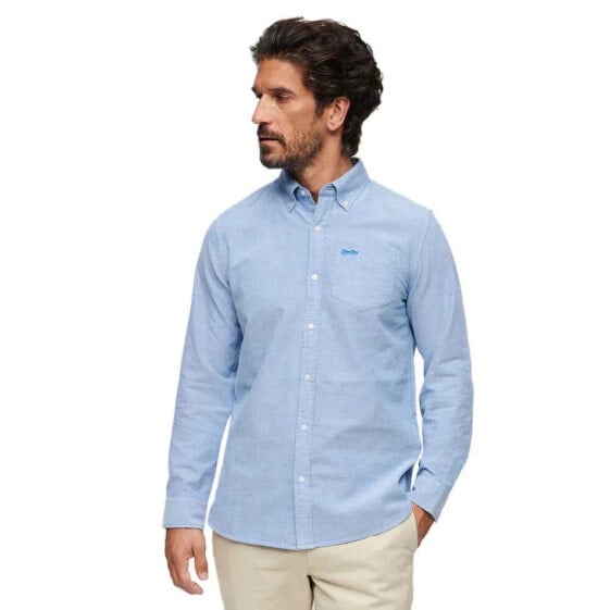 SUPERDRY Cotton Oxford long sleeve shirt