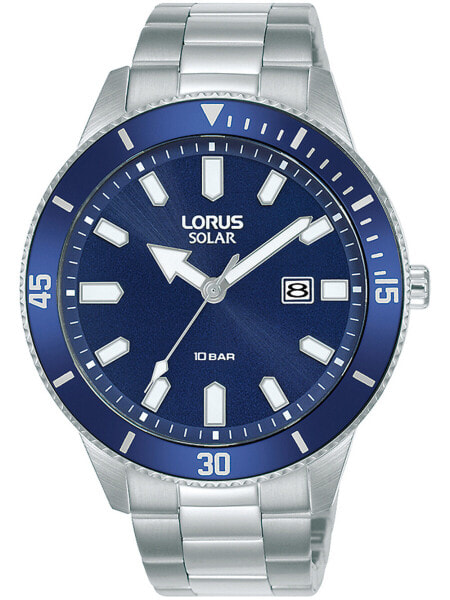 Lorus RX313AX9 solar Mens Watch 43mm 10ATM