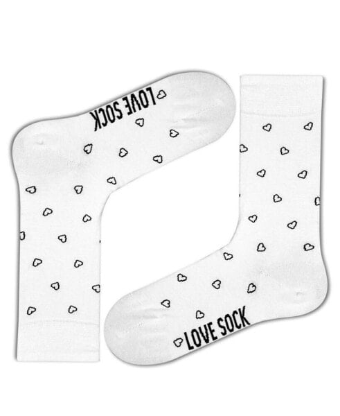 Носки женские Love Sock Company mini Hearts из супермягкого хлопка с плоским швом