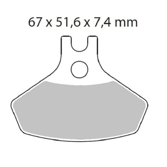 MOTO-MASTER Can Am 098621 Sintered Brake Pads