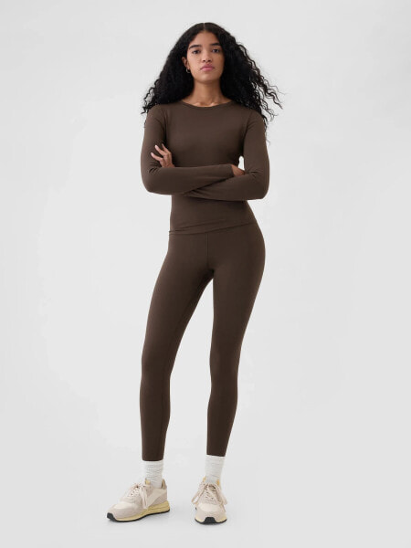 GapFit Lightweight Brushed Jersey Leggings