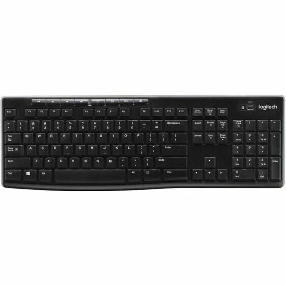 Беспроводная клавиатура Logitech французский Чёрный AZERTY