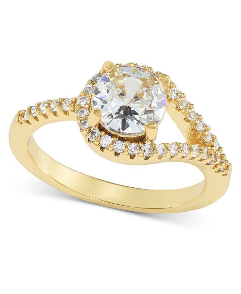 Gold-Tone Cubic Zirconia Ring, Created for Macy's