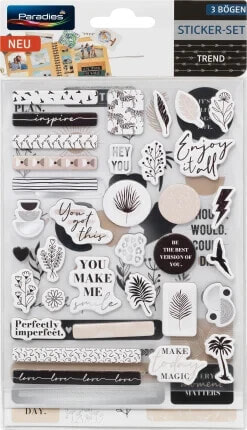 Stickerset Trend, 1 St