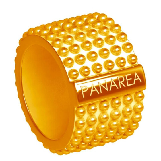 Кольцо Panarea As154Do2 - серебро, золотой циферблат, диаметр T14.