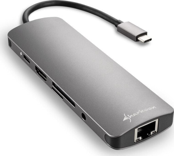 Шлюз/док-станция Sharkoon Combo Adapter USB-C