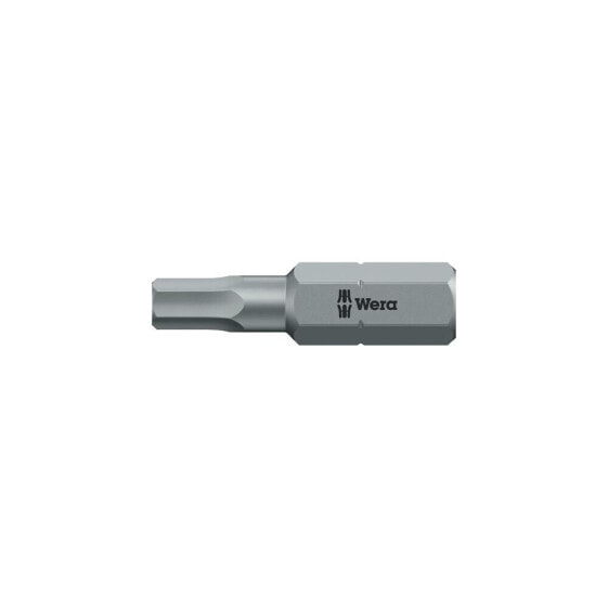 Wera Bit 840/1 Z 1/4" 2,5 mm Länge 25 mm zähhart, HEX-Plus , VE: 10