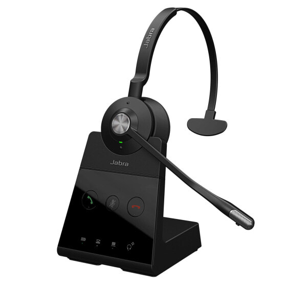 Jabra Engage 65 Mono, Wireless, Office/Call center, 40 - 16000 Hz, 57 g, Headset, Black