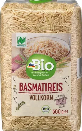 Basmatireis aus Vollkorn, 500 g