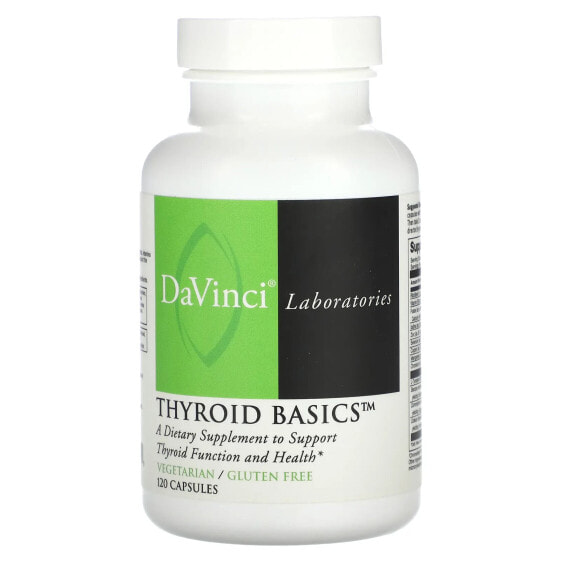 DaVinci Laboratories of Vermont, Thyroid Basics`` 120 капсул