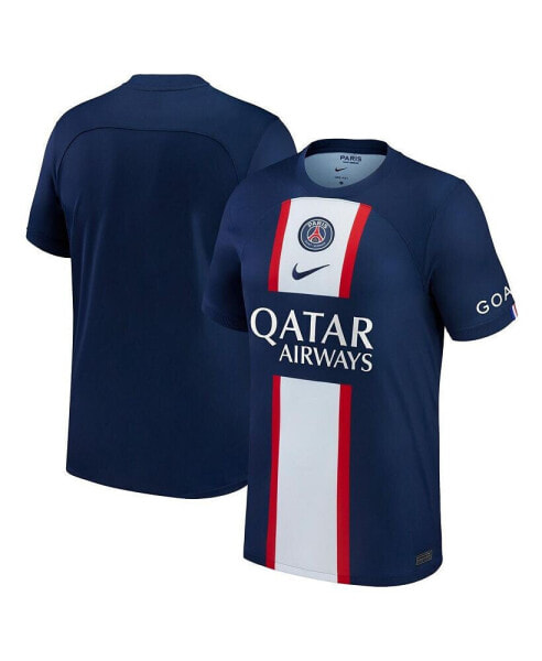 Men's Blue Paris Saint-Germain 2022/23 Home Replica Blank Jersey