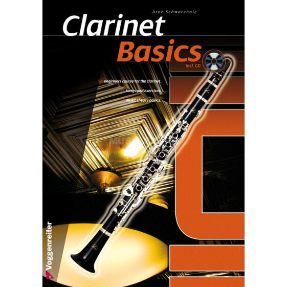 Voggenreiter Clarinet Basics ENGLISH Schwarzholz/ primer / incl. CD