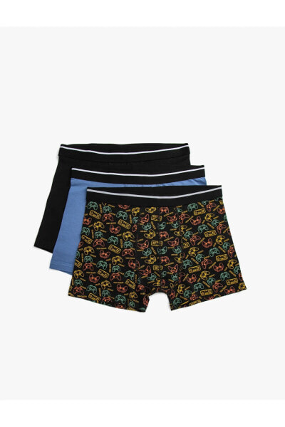 Трусы мужские Koton Basic Boxer из натурального хлопка 3 шт.