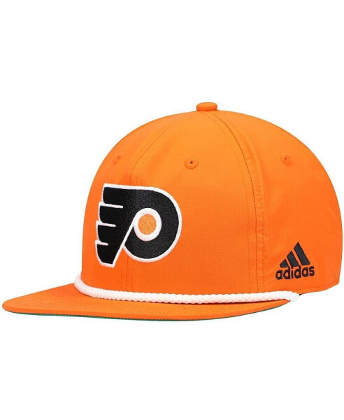 Men's Orange Philadelphia Flyers Rope Adjustable Hat