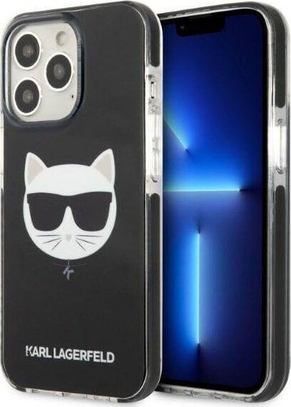 Karl Lagerfeld Etui Karl Lagerfeld KLHCP13XTPECK Apple iPhone 13 czarny/black Choupette Head Black