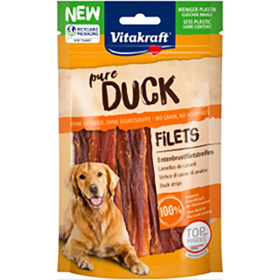 VITAKRAFT Duck strips snack 80gr 8 units