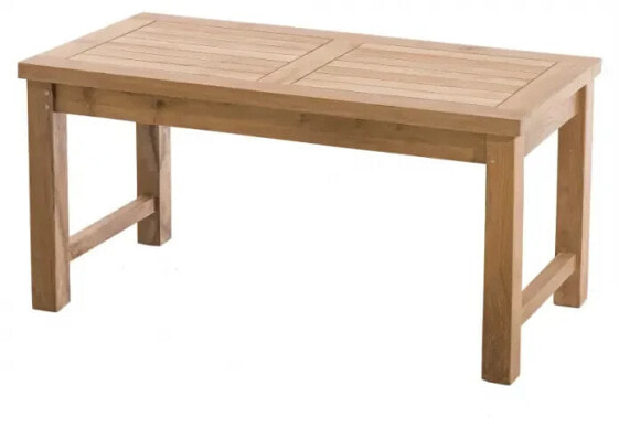 Garten-Couchtisch 90 x 45 cm Teakholz