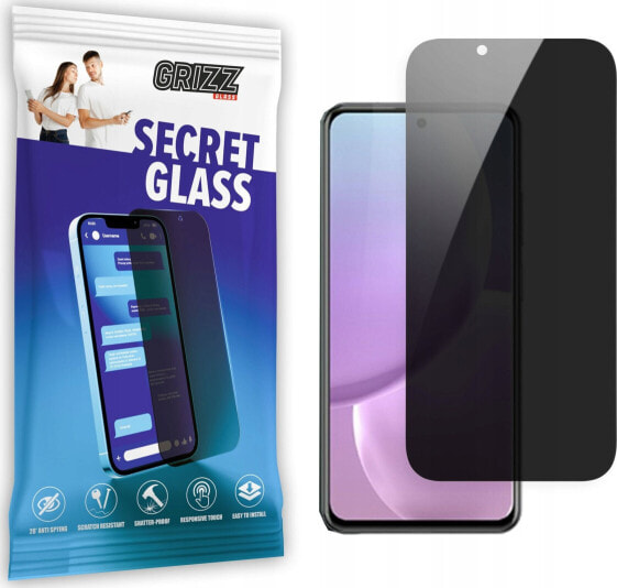 GrizzGlass Szkło prywatyzujące GrizzGlass SecretGlass do ZTE Voyage 20 Pro 5G