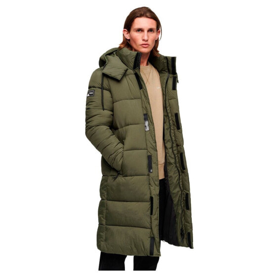 SUPERDRY Rips Longline puffer jacket