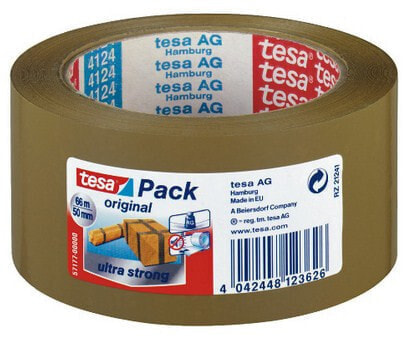 Tesa Ultra Strong - Brown - Bundling,Packaging,Sealing - PVC - 66 m - 50 mm
