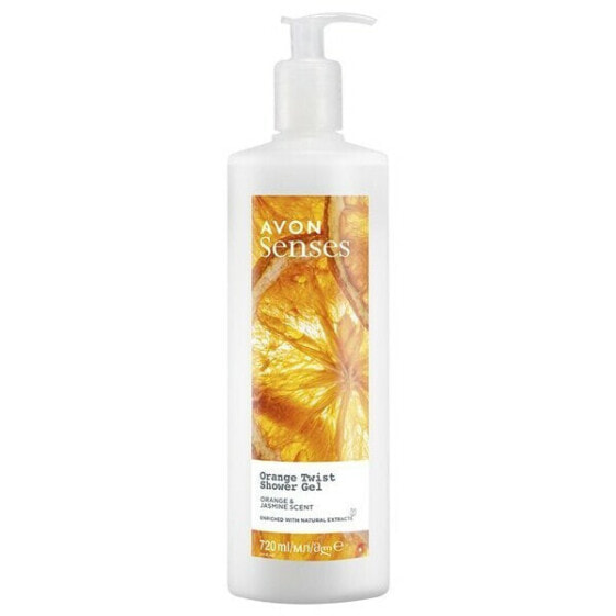 Hydrating shower gel with the scent of orange and jasmine (Shower Gel) 720 ml