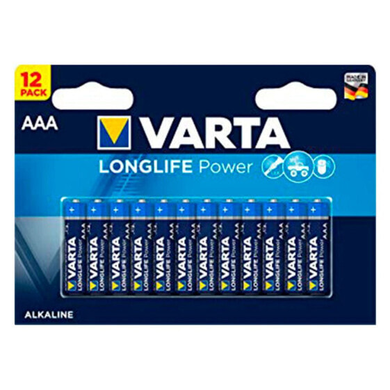VARTA AAA LR03 Alkaline Battery 12 Units