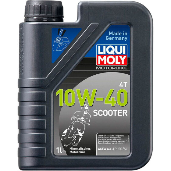 LIQUI MOLY 4T Scooter 10W40 Mineral 1L Motor Oil