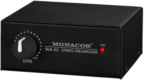 MONACOR SLA-35 - 0,03% - 83 dB - 35000 Ohm - 1600 Ohm - 5 - 50000 Hz - RCA