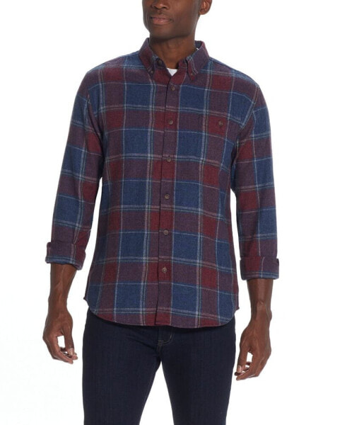 Men's Antique-Like Flannel Shirt