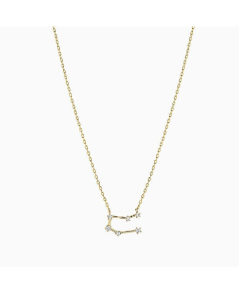 Bearfruit Jewelry constellation Necklace - 12 Zodiac Constellation - Gold