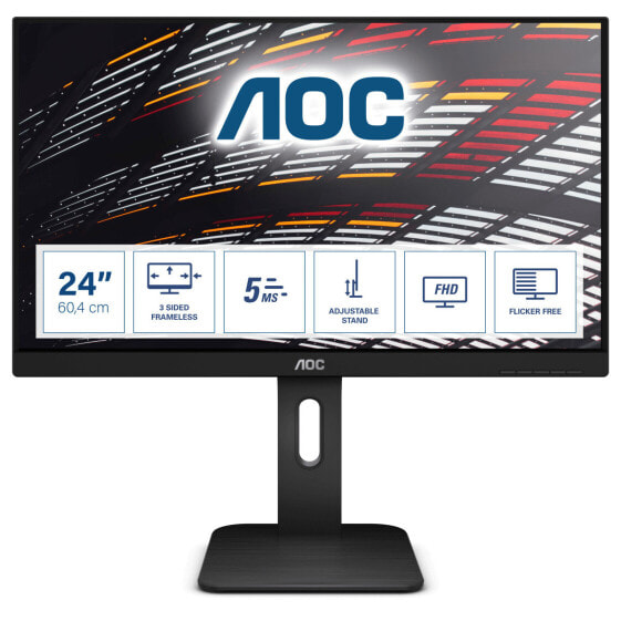Монитор AOC 24P1 Full HD LED 60.5 см Black