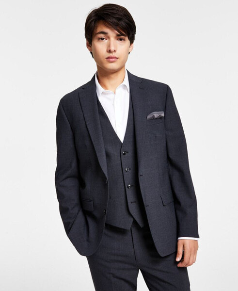 Men's Slim-Fit Wool Suit Jacket, Created for Macy's
