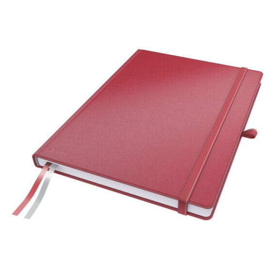 Esselte Leitz Complete Notebook - Red - A4 - 80 sheets - 96 g/m² - Lined paper