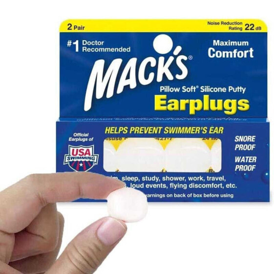 MACKS Mack´S Pillow Soft Earplugs 2 Pairs