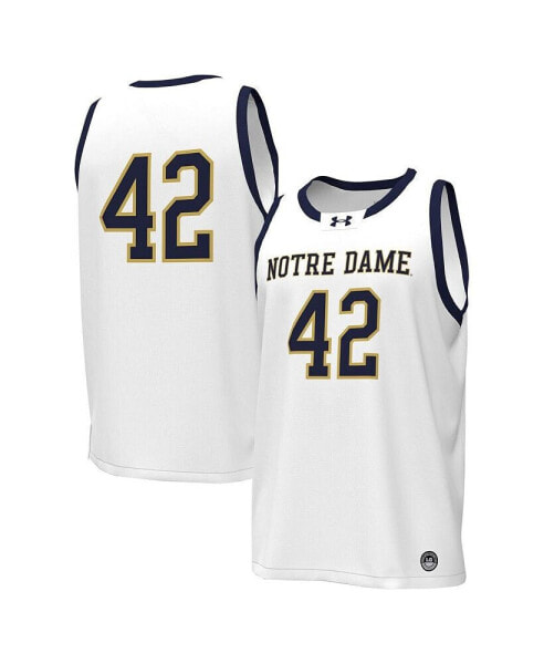 Men's 42 Notre Dame Fighting Irish Replica Basketball Jersey