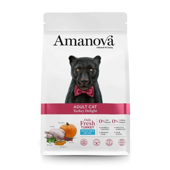 Корм для котов Amanova Turkey Delight индейка 1,5 Kg