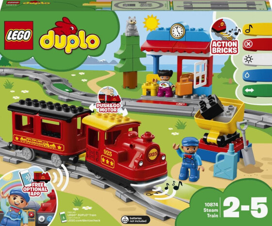 Игровой набор Lego LEGO Duplo 10874 Steam Train.
