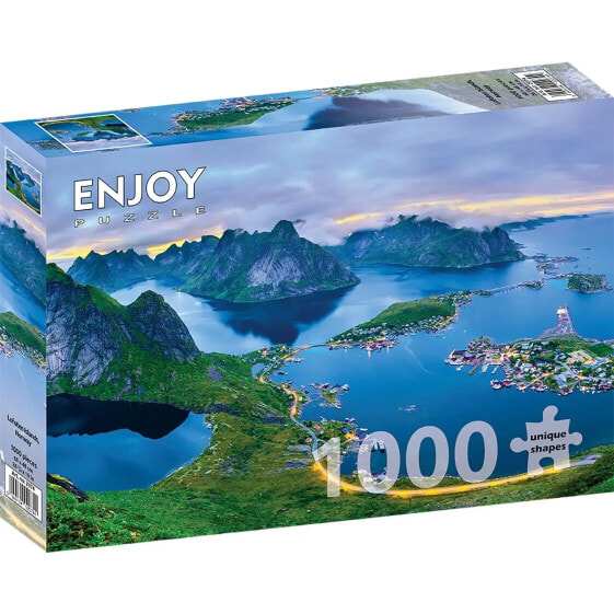 Пазл с пейзажем Лофотенских островов Норвегии от Enjoy Puzzle